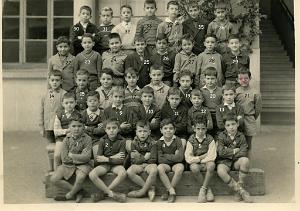 ECOLE JULES RENARD GARCONS 1959 CE2